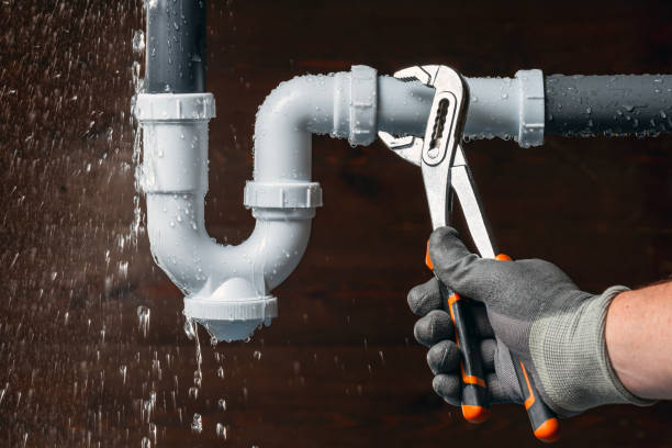 Professional Plumbing technician working in Hustisford, WI